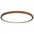 LED Ceiling Light Circle Led Light With Acrylic Lampshade 3200LM 12W Flat Modern Round Closet Lighting Fixtures For Bedroom Living Room Office walnut color