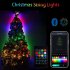 LED Christmas String Light 20M 10M 5M Super Bright Energy Saving Curtain Lights For Indoor Outdoor Decoration 100 lights 10 meters