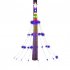 LED Christmas Tree Star Waterfall Lights With Remote Control 8 Lighting Modes IP44 Waterproof String Light For Outdoor Christmas Decorations USB colorful