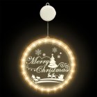 LED Christmas Window Lights 7LM High Brightness Energy Saving Battery Powered Hanging Xmas Decorative Light Merry Christmas 2