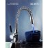 LED Color Changing Kitchen Faucet with HOT  WARM  COLD water detection colors  The water from this lighted kitchen faucet head changes color   