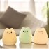LED Colorful Night Light Energy Saving Eye Protection Colors Changing Cartoon Cat Bedroom Bedside Lamp  90 x 89 x 102mm  clever cat