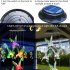 LED Colorful Solar Power Wind Chime Waterproof 7 Colors changing Windchime Hummingbird Butterfly Solar Light For Garden Outdoor green hummingbird