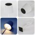 LED Cordless Table Lamp Rechargeable Desk Lamp 3 Level Brightness Touch Control Night Light For Bedroom Dining Room Black  2000mAh 