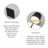 LED Cordless Table Lamp Rechargeable Desk Lamp 3 Level Brightness Touch Control Night Light For Bedroom Dining Room White  2000mAh 