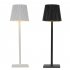 LED Cordless Table Lamp Rechargeable Desk Lamp 3 Level Brightness Touch Control Night Light For Bedroom Dining Room Black  2000mAh 