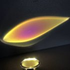 LED Crystal Table Lamp 5W Eye Of The Sky Egg-shaped Sunset Projector Lamp USB Charging LED Bedside Night Light For Home Bedroom Living Room Hotel Bar small