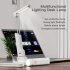 LED Desk Lamp 3 Levels Adjustable Brightness Eye Protection USB Charging Reading Lamp Night Lights Black 5000mah