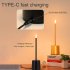 LED Desk Lamp 5 100  Adjustable Brightness Stepless Dimming Touch Sensor Bedroom Bedside Lamp For Living Room Bedroom gold