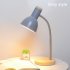LED Desk Lamp Adjustable Goose Neck Table Lamp Eye Caring Study Desk Lamps Nightstand Lamp    For Bedroom Living Room Bar Study Room Office Gray model