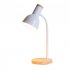 LED Desk Lamp Adjustable Goose Neck Table Lamp Eye Caring Study Desk Lamps Nightstand Lamp    For Bedroom Living Room Bar Study Room Office Gray model