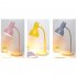 LED Desk Lamp Adjustable Goose Neck Table Lamp Eye Caring Study Desk Lamps Nightstand Lamp    For Bedroom Living Room Bar Study Room Office Gray model