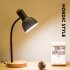 LED Desk Lamp Adjustable Goose Neck Table Lamp Eye Caring Study Desk Lamps Nightstand Lamp    For Bedroom Living Room Bar Study Room Office Gray model