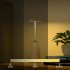 LED Desk Lamp Built In 2000mAh Battery 3 Color Stepless Dimming Wireless Charging Touch Sensor Night Light Black