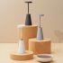 LED Desk Lamp Built In 2000mAh Battery 3 Color Stepless Dimming Wireless Charging Touch Sensor Night Light Grey