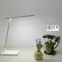 LED Desk Lamp Eye caring Table Lamps Dimmable Office Lamp with USB Charging Port Night Light Silver Plug in dimming and color mixing   usb cable