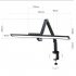 LED Desk Lamp With Clamp Dimmable Eye Caring Table Lamp 5 Brightness Levels And 5 Color Modes Architect Desk Lamps For Home Office Study Work black
