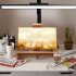 LED Desk Lamp With Clamp Dimmable Eye Caring Table Lamp 5 Brightness Levels And 5 Color Modes Architect Desk Lamps For Home Office Study Work black