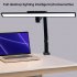 LED Desk Lamp With Clamp Dimmable Eye Caring Table Lamp 5 Brightness Levels And 5 Color Modes Architect Desk Lamps For Home Office Study Work black
