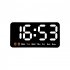 LED Digital Wall Clock With 2 Alarm Large Display Alarm Clock For Living Room Office Classroom Gym Shop Decor red light