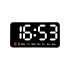 LED Digital Wall Clock With 2 Alarm Large Display Alarm Clock For Living Room Office Classroom Gym Shop Decor green light