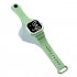 LED Digital Watch Simple Square Waterproof Electronic Watch For Men Women Student Sports Swimming Army Green