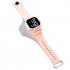 LED Digital Watch Simple Square Waterproof Electronic Watch For Men Women Student Sports Swimming cherry blossom pink