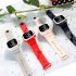 LED Digital Watch Simple Square Waterproof Electronic Watch For Men Women Student Sports Swimming cherry blossom pink