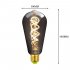 LED Dimmable Retro Edison Bulb Spiral Filament ST64 Lamp Decorative LED Lighting 220V