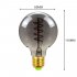 LED Dimmable Retro Edison Bulb E27 Single Spiral Filament Lamp for Resturant Decor