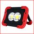 LED Double end COB Portable Work Light for Outdoor Tent Waterproof USB Charging Camping Lamp Spotlight Battery