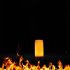 LED E27 85 265V Intelligent Multi mode Flame Effect Simulated Fire Light Bulb Flickering Lamp Xmas Decor Warm Yellow 3 Modes