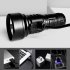 LED Extremely Bright Torch  50000 Lumens Flashlight  Type C Rechargeable Zoom Torch  IP65 Waterproof Flashlight With 4 Light Modes For Camping Hiking Battery no