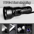 LED Extremely Bright Torch  50000 Lumens Flashlight  Type C Rechargeable Zoom Torch  IP65 Waterproof Flashlight With 4 Light Modes For Camping Hiking Including 
