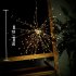LED Fireworks Shape Solar String lights or Garden Decoration Copper Wire Warm White 40 200LEDs