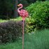 LED Flamingo Solar Lights Waterproof Energy Saving Garden Lamp With 2v100mah Solar Panel For Lawn Patio Pathway  89cm x 23cm  flamingo