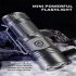 LED Flashlight 30W Strong Light Rechargeable Flash Light 3 Modes 30W Multi functional Waterproof Torch For Outdoor Camping Hiking without battery