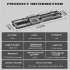 LED Flashlight 30W Strong Light Rechargeable Flash Light 3 Modes 30W Multi functional Waterproof Torch For Outdoor Camping Hiking without battery