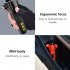 LED Flashlight Multi functional Safety Hammer Flashlight USB Charging Portable Strong Light Torch For Camping Hiking Fishing yellow