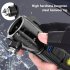 LED Flashlight Multi functional Safety Hammer Flashlight USB Charging Portable Strong Light Torch For Camping Hiking Fishing yellow
