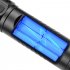 LED Flashlight Smart Screen Display Short Style Torch Camping Night Lamp black F401 short