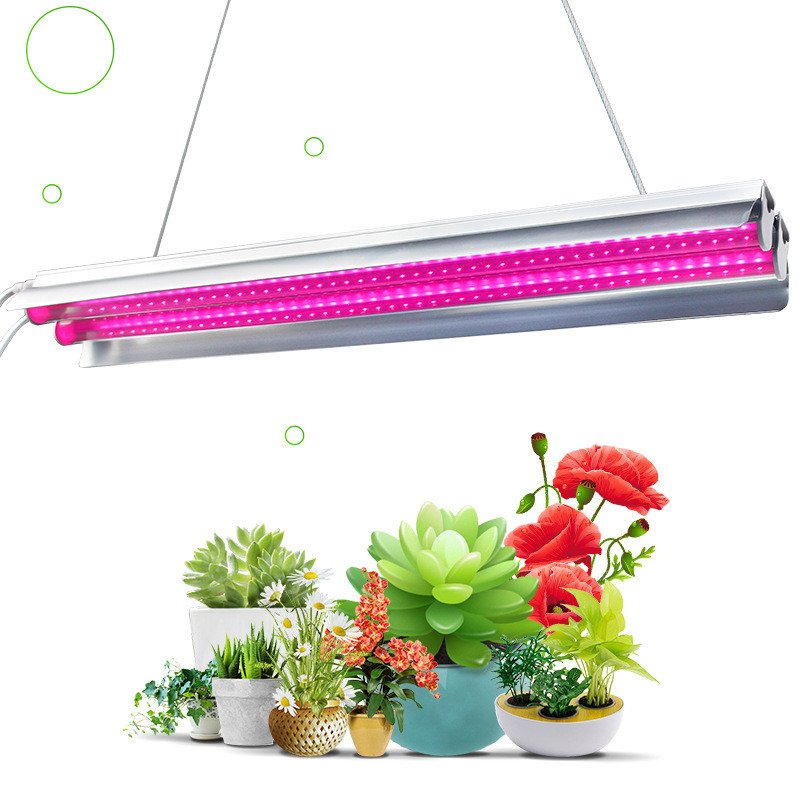 LED Grow Lights 500W Full Spectrum Growing Lamp Lighting for Hydroponic Indoor Plants 50cm European regulations