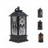 LED Halloween Wind Lanterns Battery Powered Mini Skeleton Skull Head Pumpkin Wind Lamp For Home Bar Halloween Party Decor skull skeleton