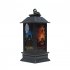 LED Halloween Wind Lanterns Battery Powered Mini Skeleton Skull Head Pumpkin Wind Lamp For Home Bar Halloween Party Decor Bat pumpkin style