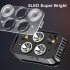 LED Headlamp Flashlight 6 Modes Head Lamp USB Rechargeable Waterproof Head Flashlight For Outdoor Fishing Hiking Camping 5LED