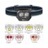 LED Headlamp Flashlight 6 Modes Head Lamp USB Rechargeable Waterproof Head Flashlight For Outdoor Fishing Hiking Camping 5LED
