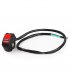 LED Headlight Switch Refit 22mm Handlebar Mounting Switch Button for Motorcycle Bicycle