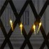 LED Icicle String Light for Home Room Christmas Party Decoration Warm White