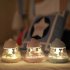 LED Kids Night Light With Usb Charging Cable Built in 1200mAh Battery Bottom Metal Button Colorful Music LED Bedhead Light For Bedroom Living Room yellow