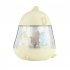 LED Kids Night Light With Usb Charging Cable Built in 1200mAh Battery Bottom Metal Button Colorful Music LED Bedhead Light For Bedroom Living Room yellow